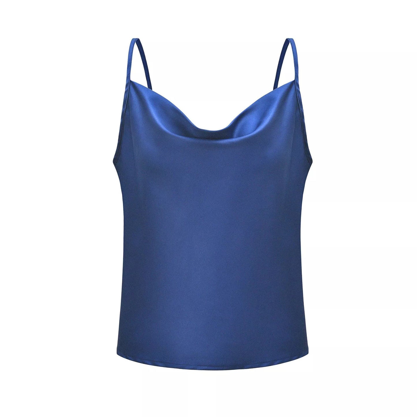 Damen Luxus Satin Spaghetti-Top Stalluxe