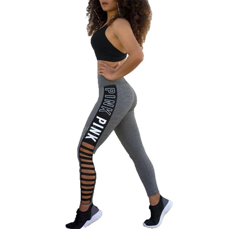 Damen Sportleggings mit seitlichen Cut-Outs und auffälligem Logo Stalluxe