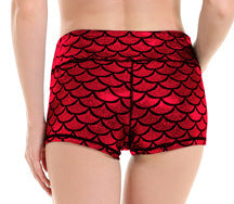 Damen Sportliche Shorts mit Wellenmuster Stalluxe