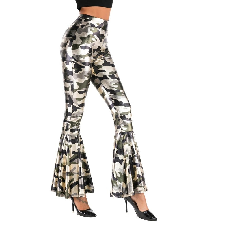 Damen Glamouröse Schlaghose Stalluxe