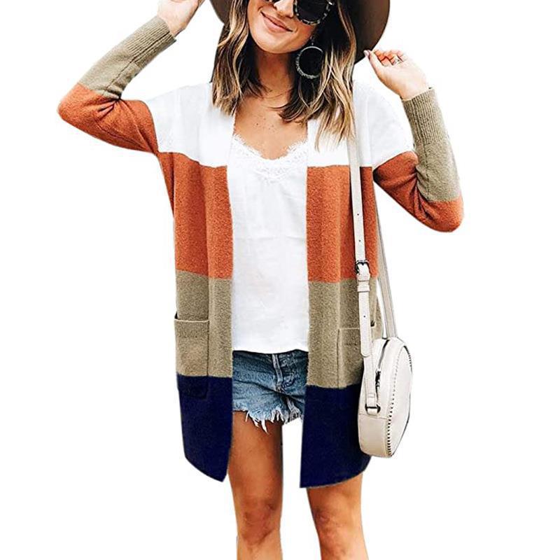 Damen gestrickter Mode Cardigan Stalluxe
