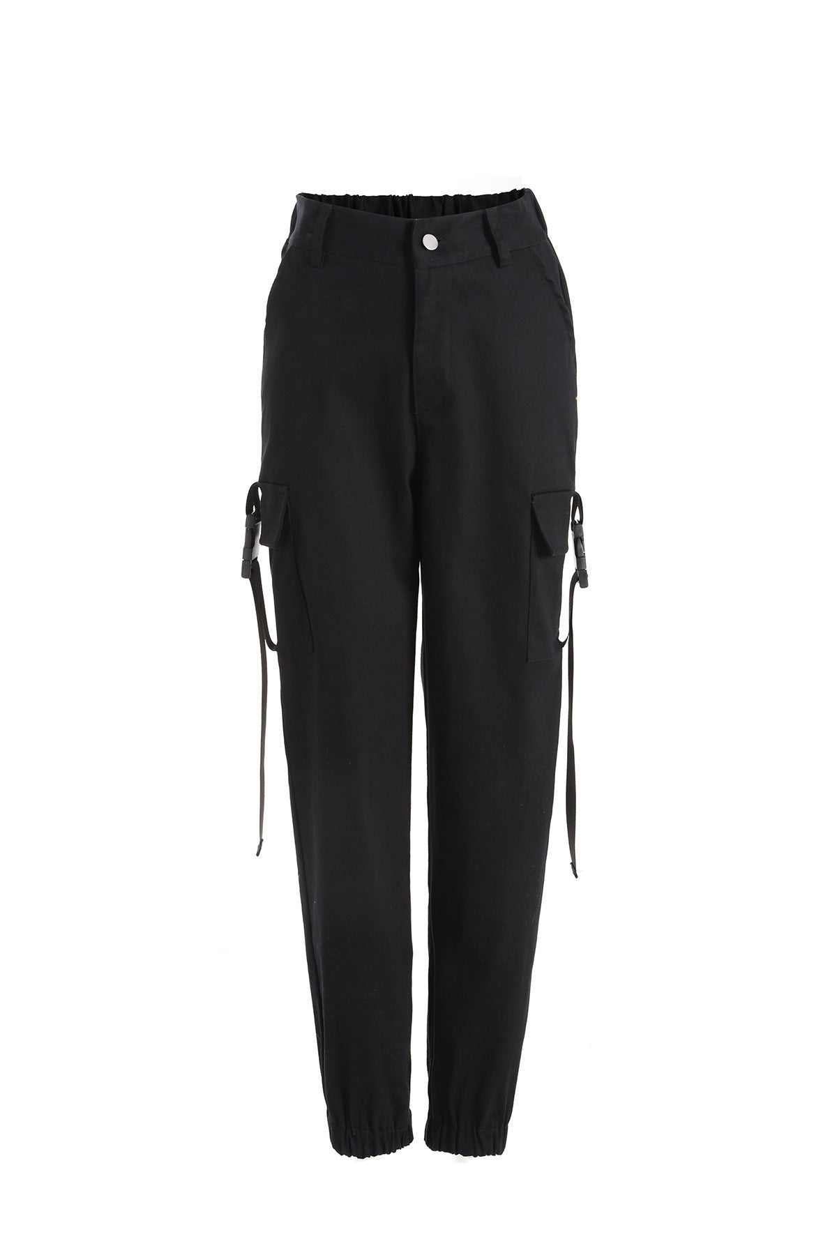 Damen Cargo-Hose mit elastischem Bund und praktischen Seitentaschen Stalluxe