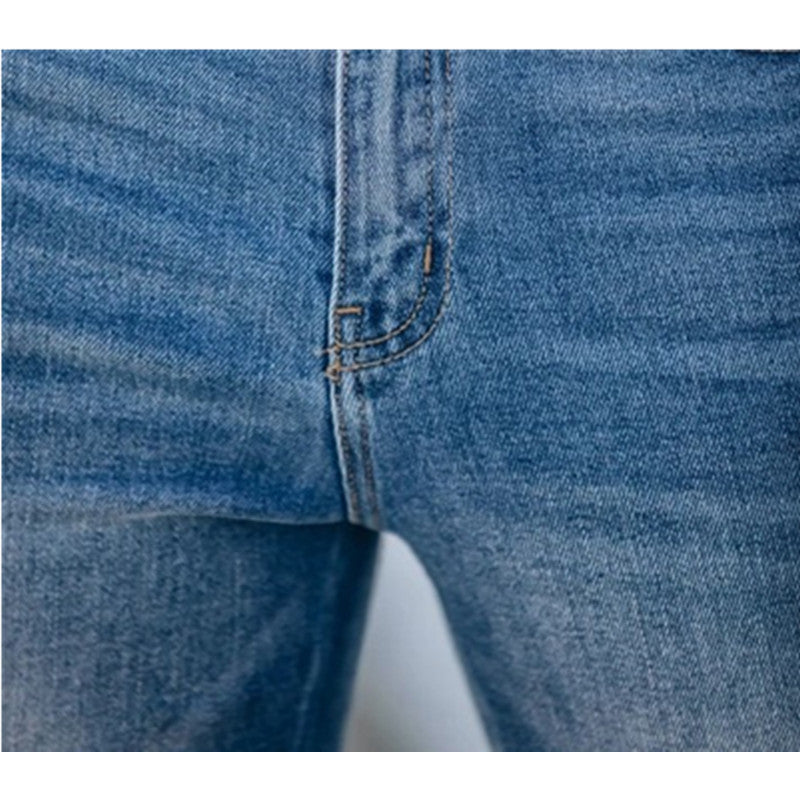 Damen Bootcut Jeans mit lässigem Vintage-Charme und hoher Taille Stalluxe