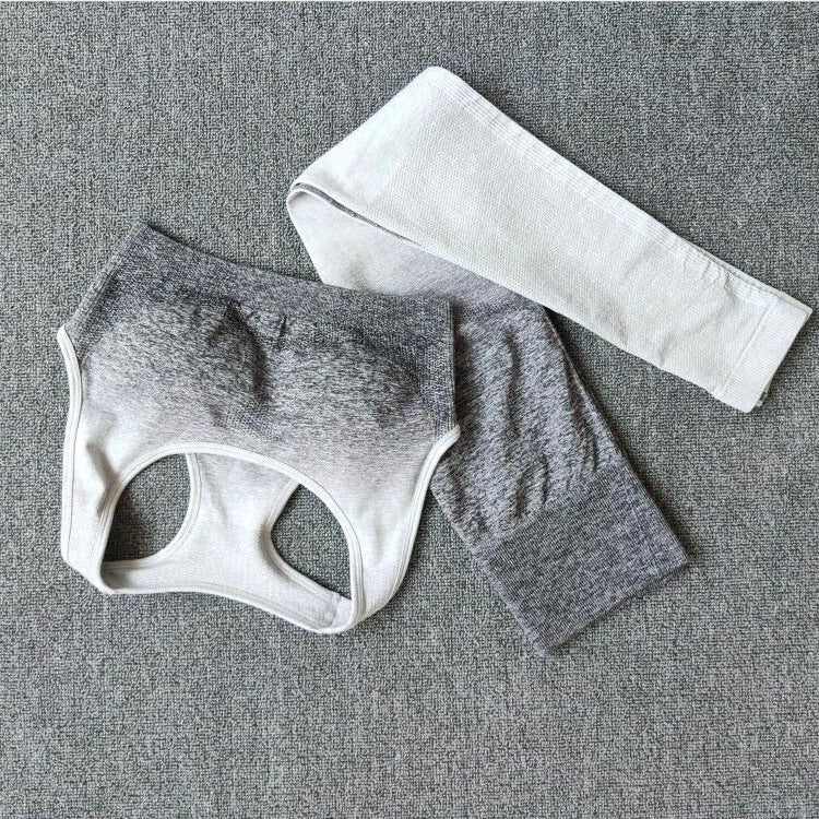 Damen Sportliches Oberteil mit Hochbund und atmungsaktiven Shorts Stalluxe