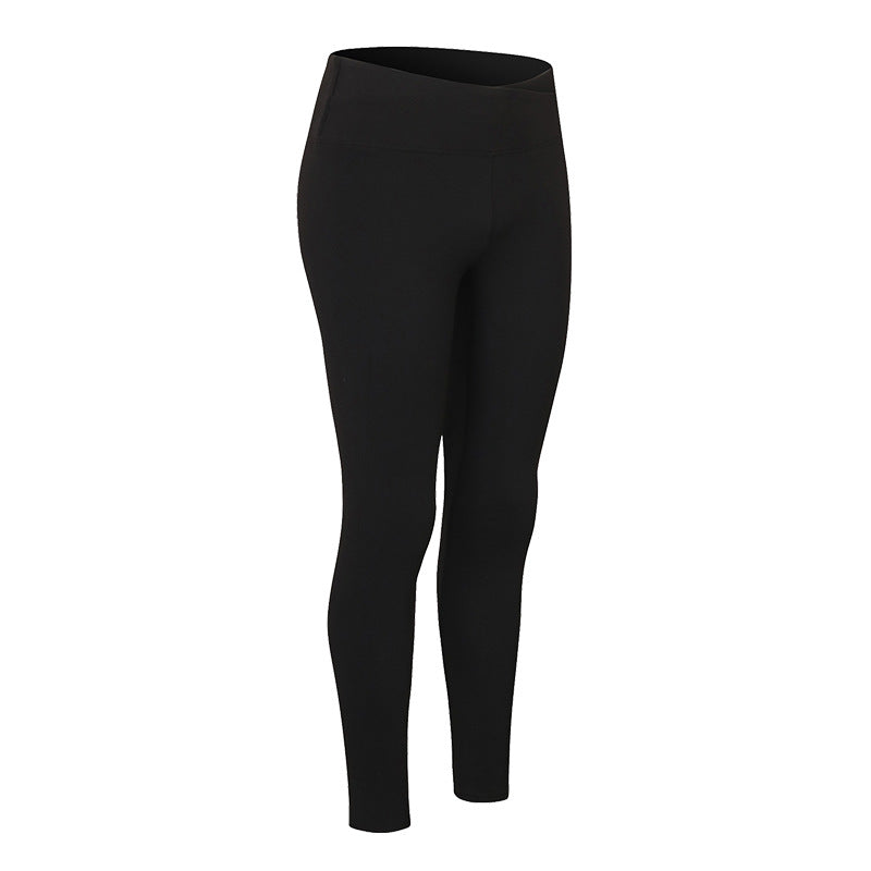 Damen Hochwertige Yogaleggings mit innovativem Kreuzbund und feuchtigkeitsregulierenden Eigenschaften Stalluxe