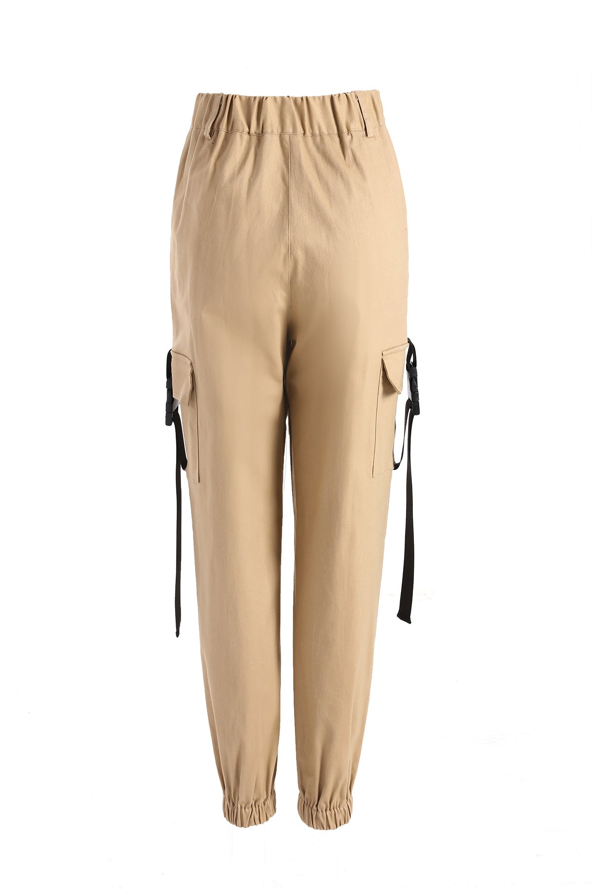 Damen Cargo-Hose mit elastischem Bund und praktischen Taschen Stalluxe
