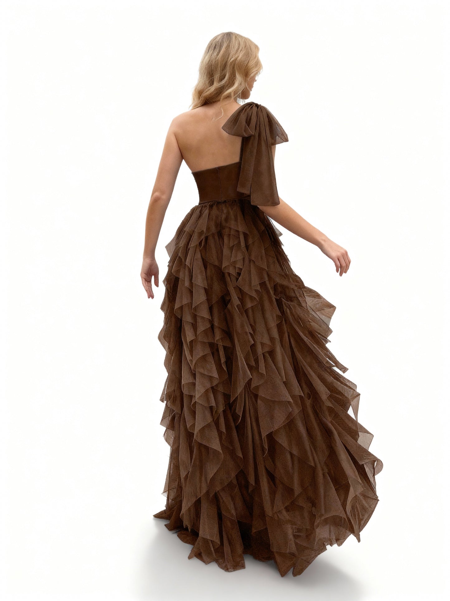 Stalluxe | Formelles Kleid mit Asymmetrischem Ausschnitt