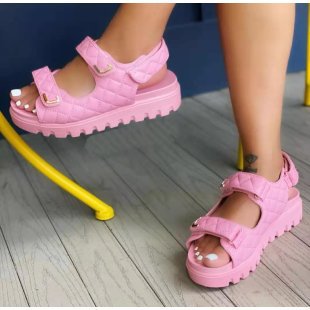 Damen Riemchen-Sandalen mit gepolsterter Sohle und verstellbarem Design Stalluxe