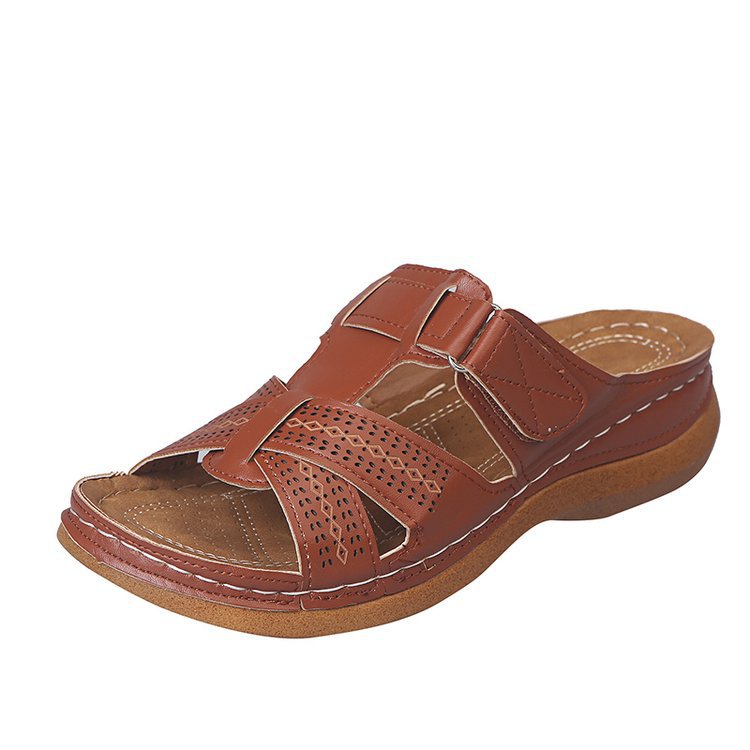 Damen Komfortable Riemensandalen mit verstellbarem Riemen und ergonomischer Sohle Stalluxe