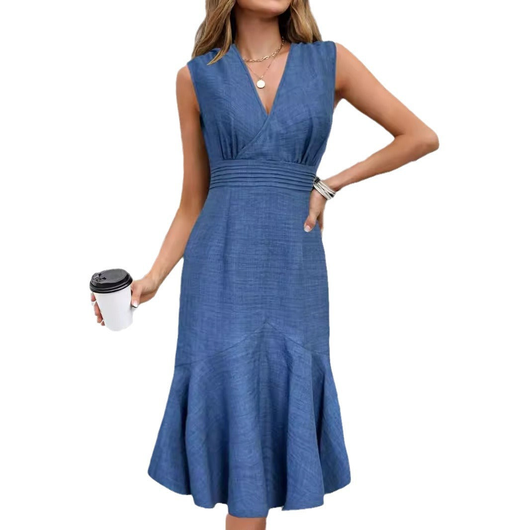 Damen A-Linien Abendkleid Stalluxe