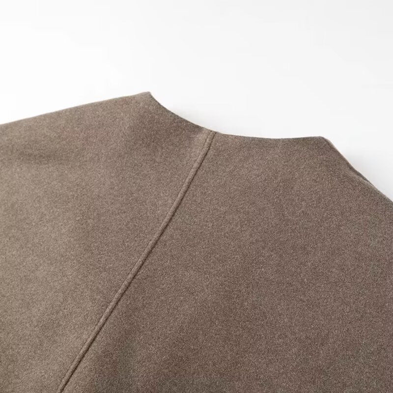 Damen elegante modische Jacke mit strukturiertem Gewebe und langen Ärmeln Stalluxe