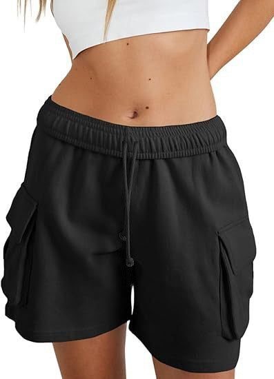 Damen lässige Freizeithose mit komfortablem Gummibund und praktischen Seitentaschen Stalluxe