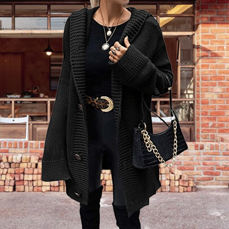 Damen Offene Strickjacke mit elegantem Strukturmuster und praktischen Taschen Stalluxe