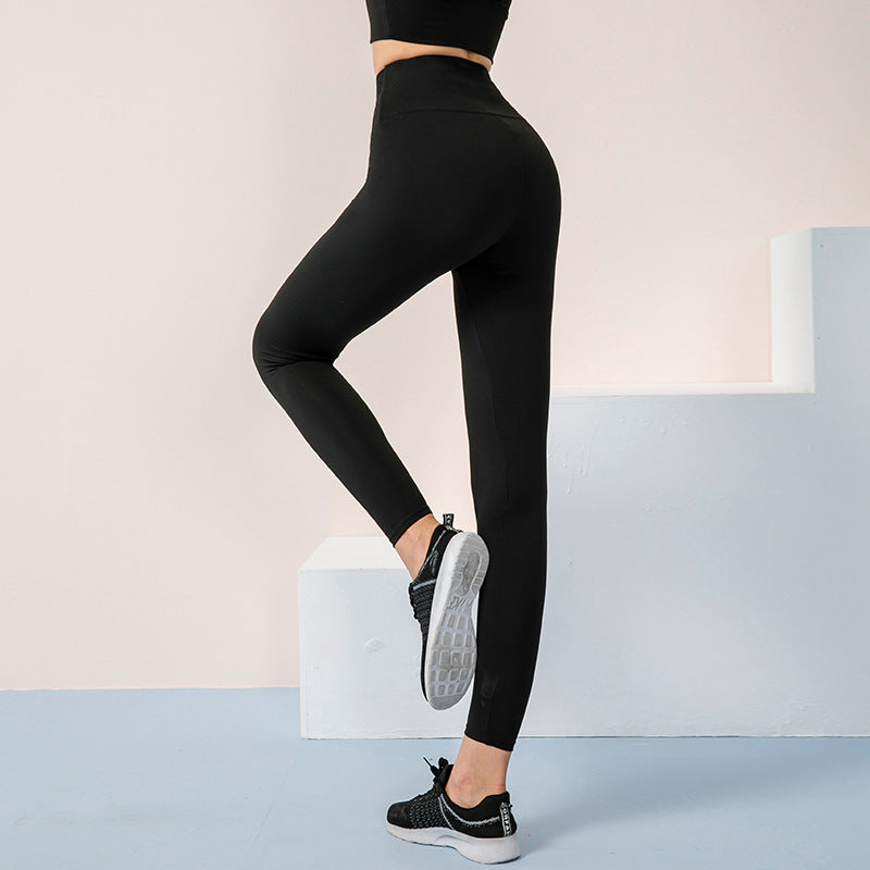 Damen Hochwertige Yogaleggings mit innovativem Kreuzbund und feuchtigkeitsregulierenden Eigenschaften Stalluxe
