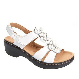 Damen Sandalen mit modischer Blütenapplikation und ergonomischer Fußbettung Stalluxe