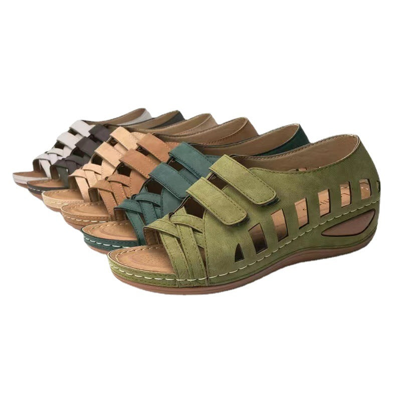 Damen Elegante und komfortable Riemensandalen mit atmungsaktivem Design Stalluxe