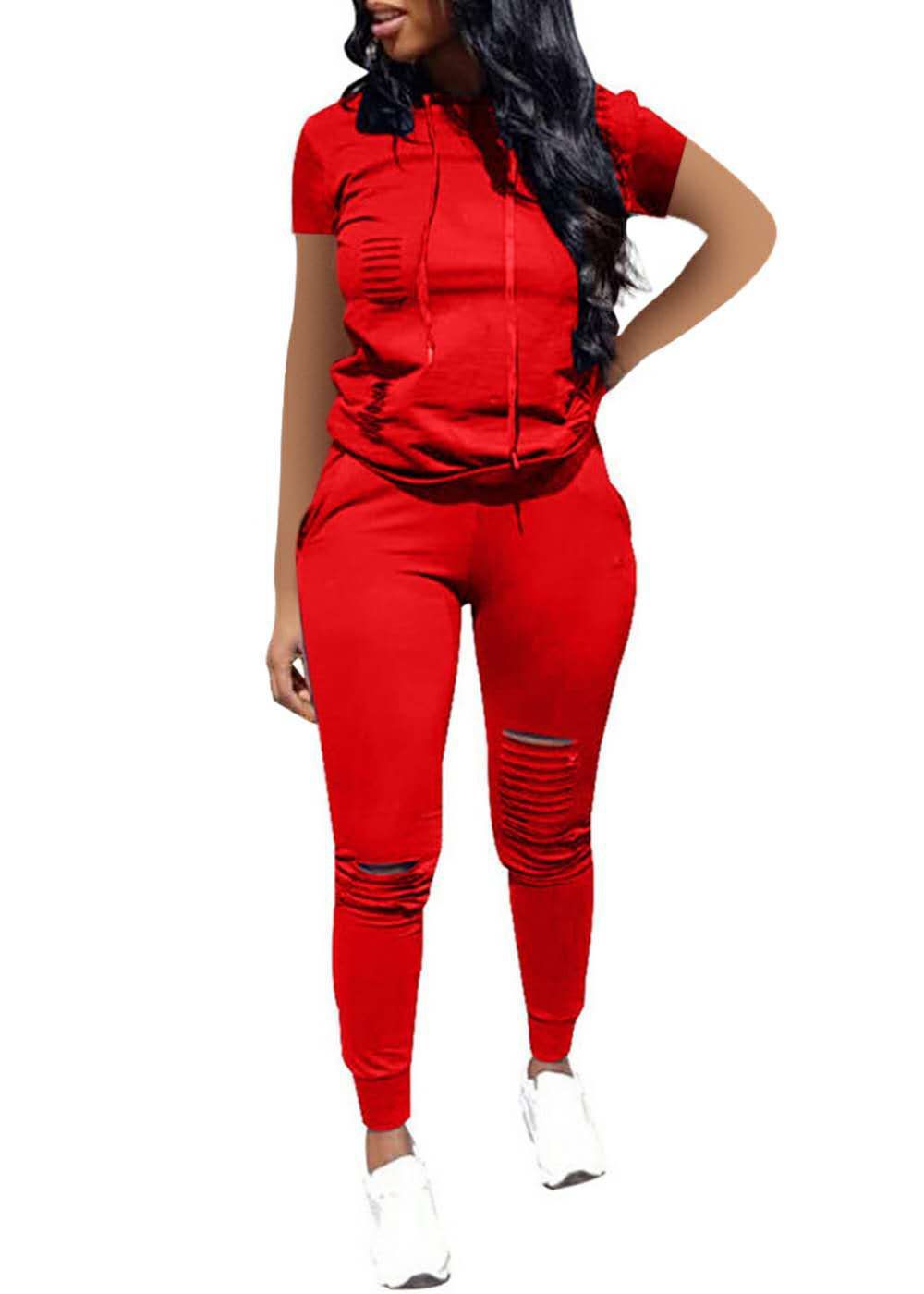 Damen Jogginganzug mit stylischen Zipper-Details und sportlicher Passform Stalluxe