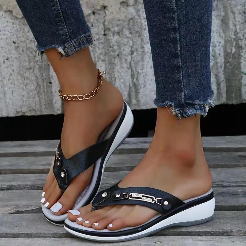 Damen modische Flip-Flops Stalluxe