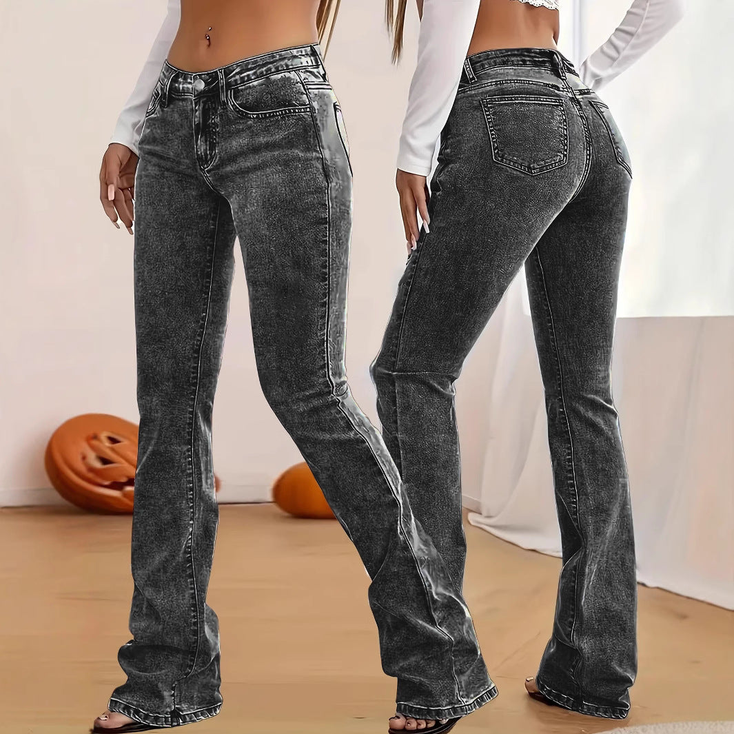 Damen Flared Jeans Stalluxe