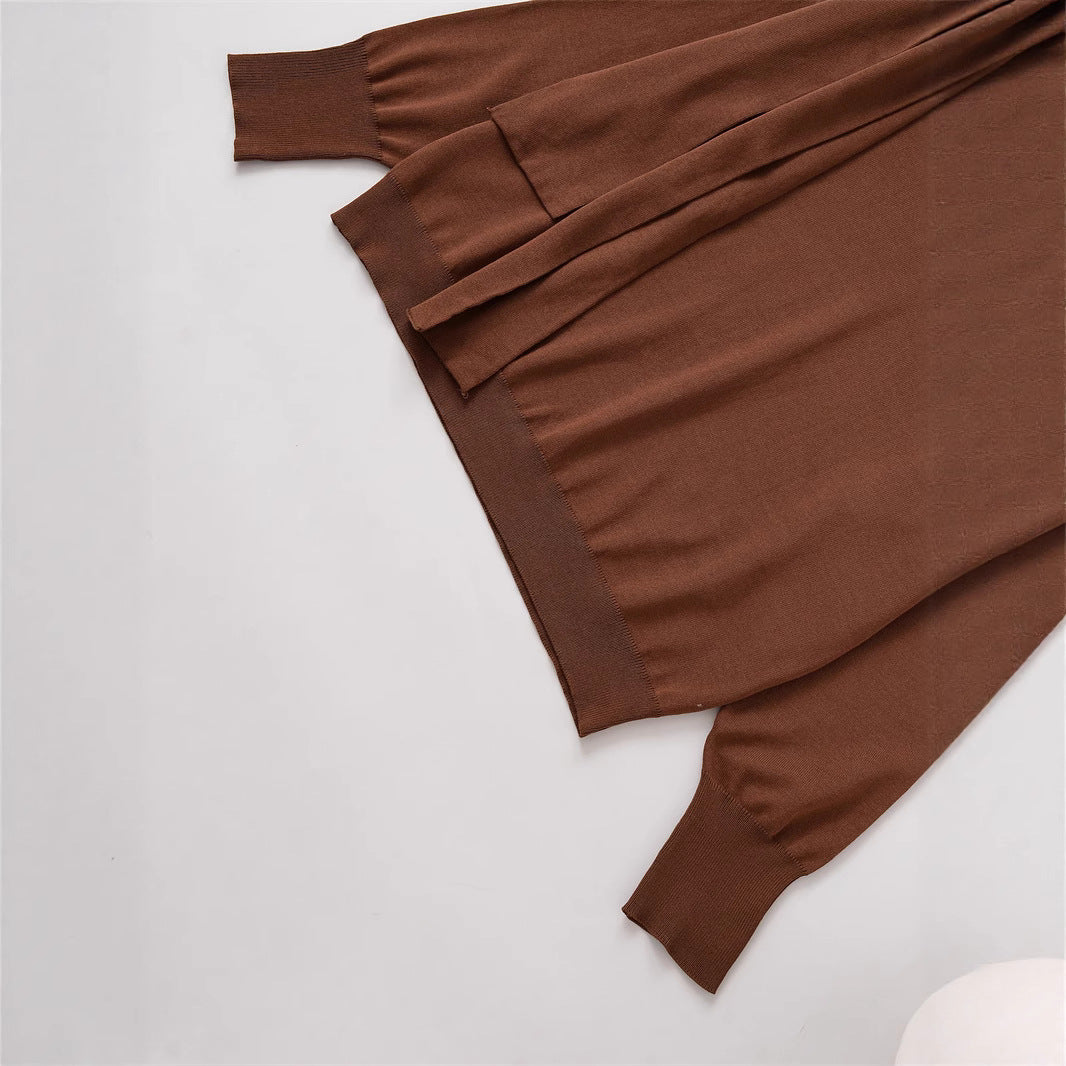 Damen modischer Pullover mit asymmetrischem Kragen Stalluxe