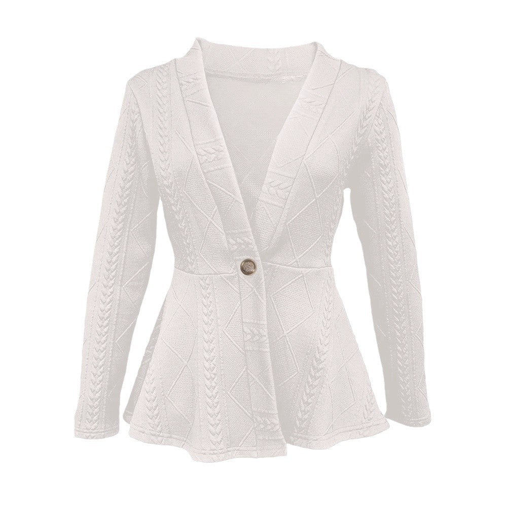 Damen elegante Blazerjacke mit strukturiertem Design und taillierter Silhouette Stalluxe