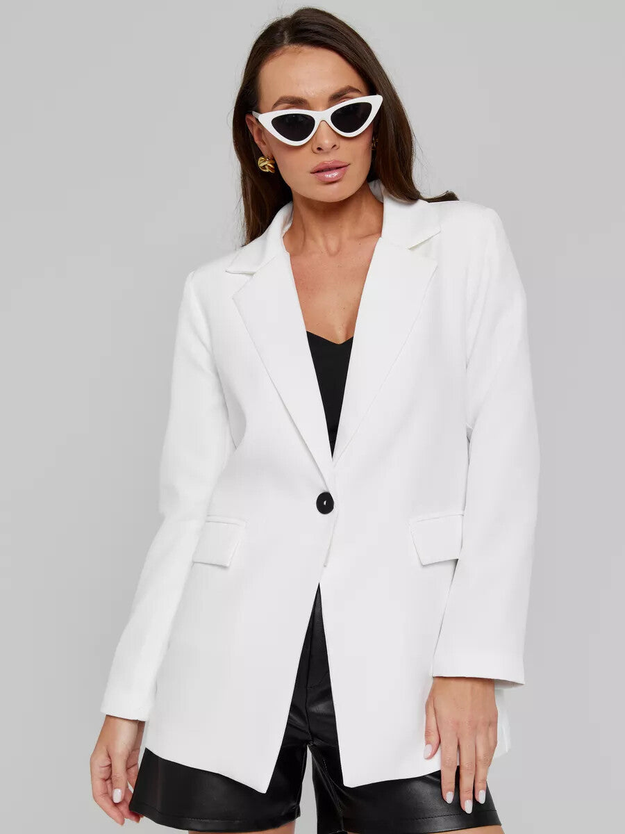 Damen eleganter, lässiger Blazer mit angesagtem Oversized-Schnitt Stalluxe