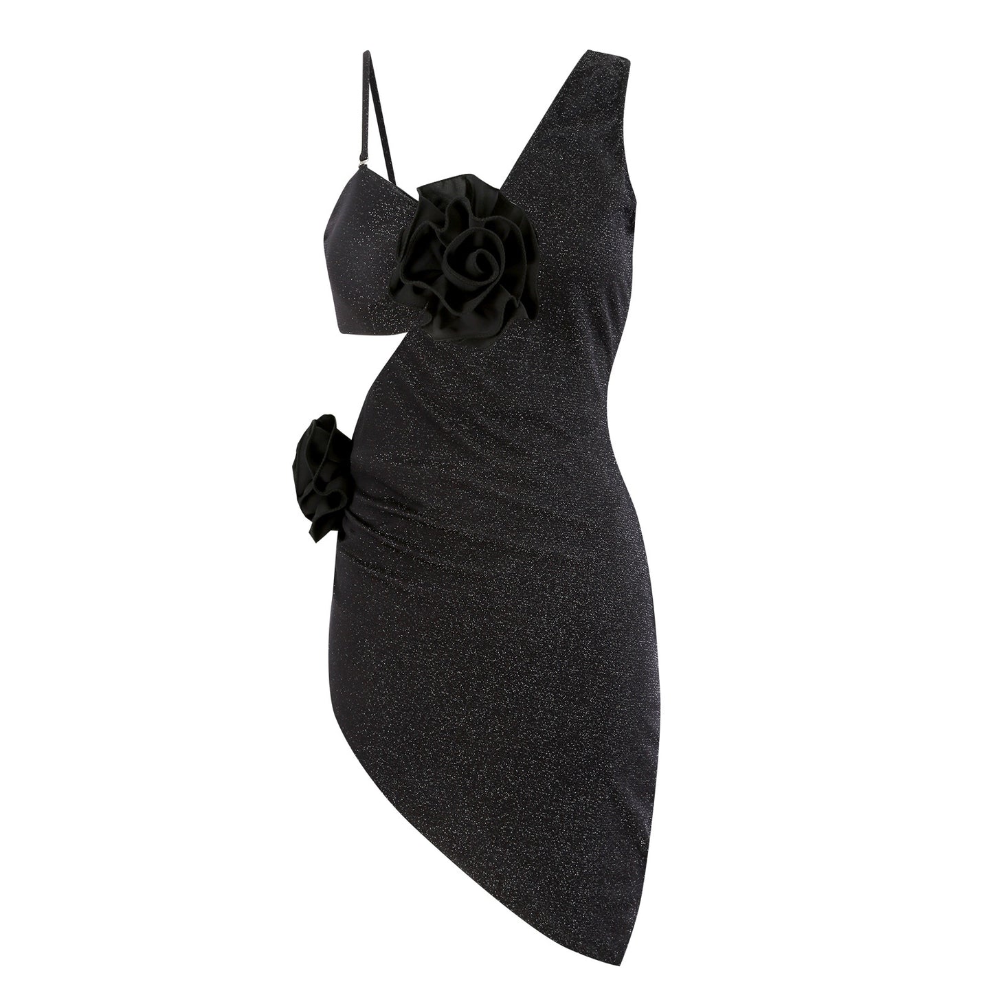 Damen Bikiniset mit modischem Wickelrock und floraler Applikation Stalluxe