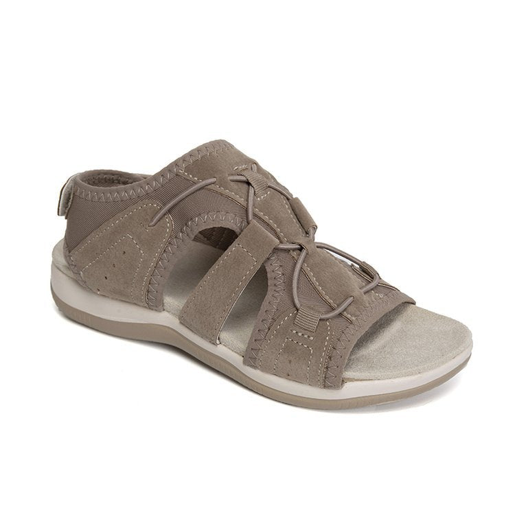 Damen Komfortable Sandalen mit verstellbarem Riemendesign und atmungsaktiver Sohle Stalluxe