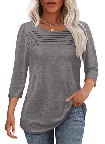 Damen Elegant geschnittenes Oberteil mit gerafften Details Stalluxe