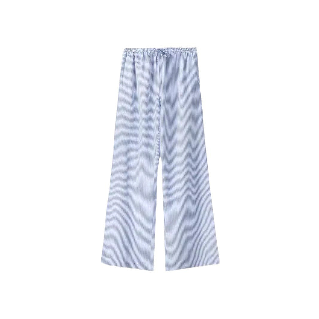 Damen lässige Sommerhose mit seitlichen Taschen und elastischem Bund Stalluxe