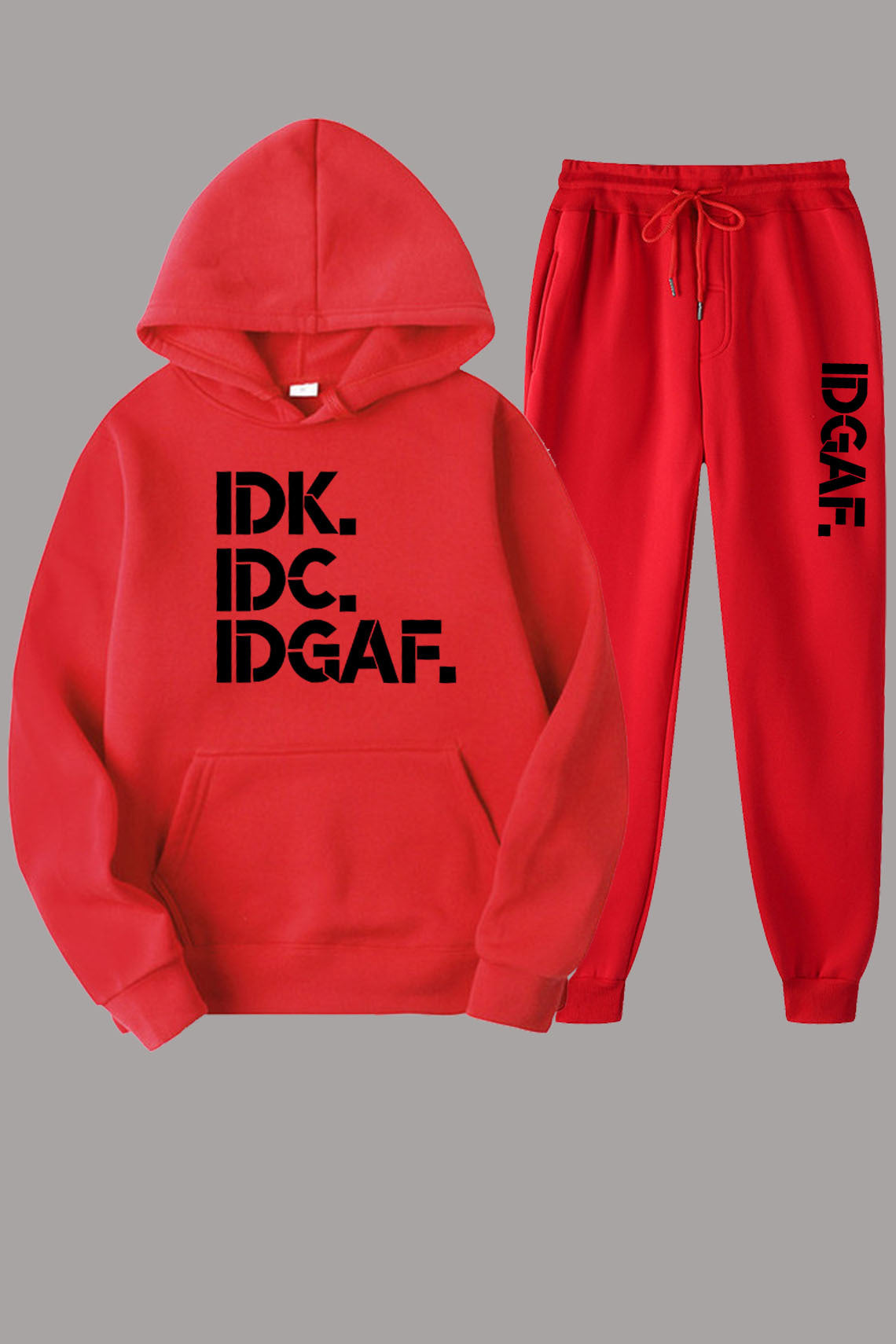 Damen Hoodie- und Jogginghose Set mit beeindruckendem Slogan-Design Stalluxe