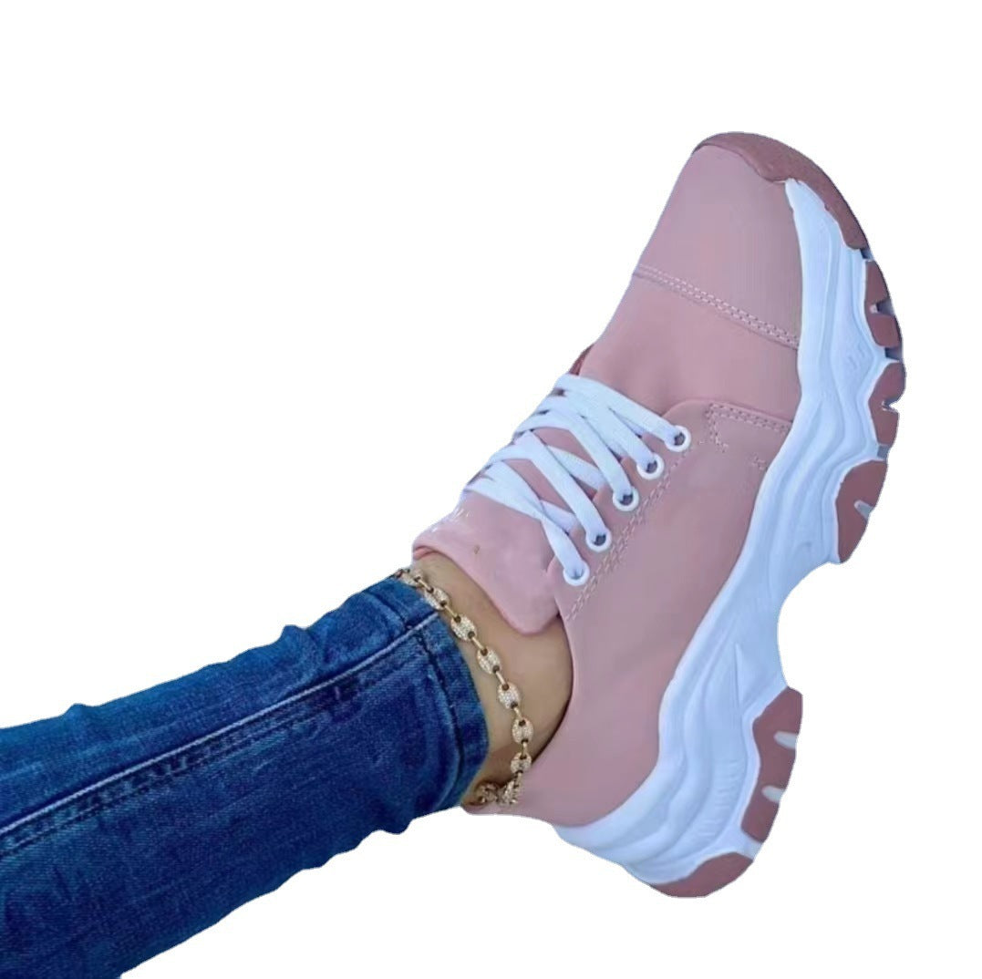 Damen Sportliche Chunky Sneakers mit luftiger Mesh-Oberfläche Stalluxe