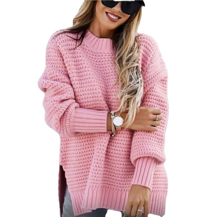 Damen Kuscheliger Strickpullover im lässigen Oversize-Schnitt Stalluxe