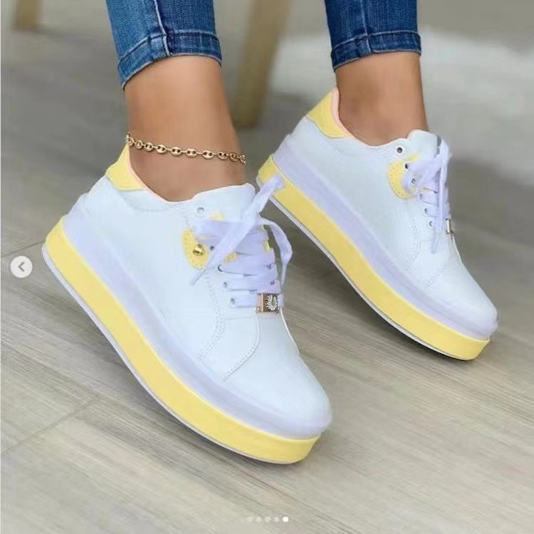 Damen Sneakers mit modischem Plateau und eleganten Details Stalluxe