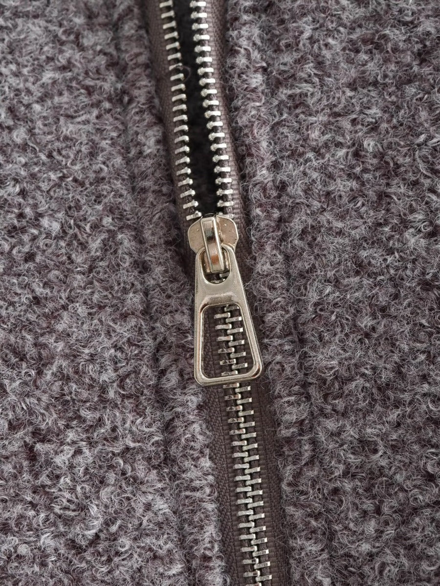 Damen stylische Bomberjacke aus hochwertigem Material mit elastischen Bündchen Stalluxe
