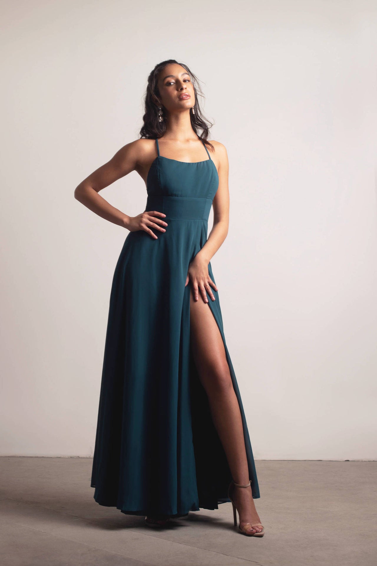 Damen Maxikleid Stalluxe