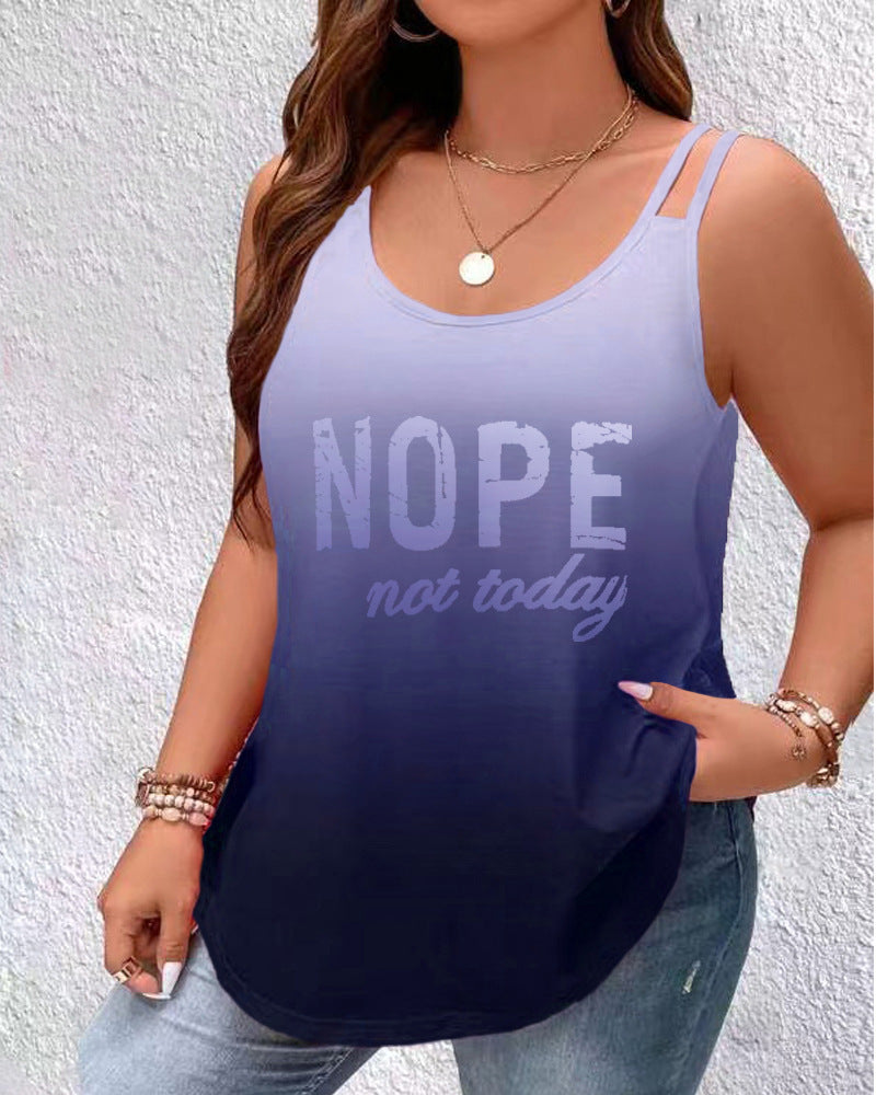 Damen lässiges Tanktop mit abgerundetem Saum und Schulterdetails Stalluxe