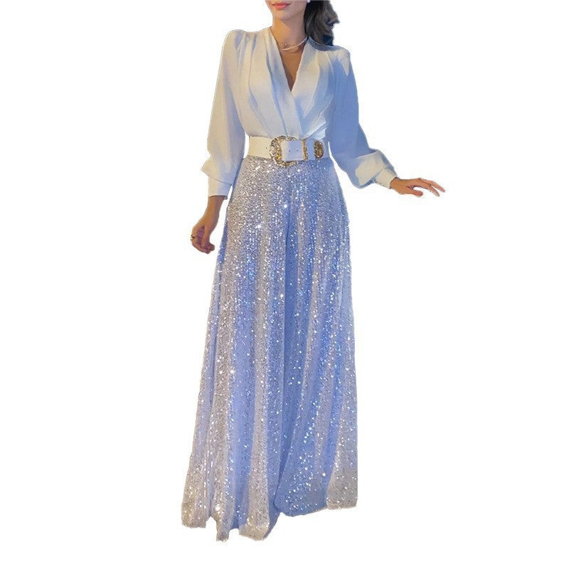 Damen Glamouröser Abendkleid Stalluxe