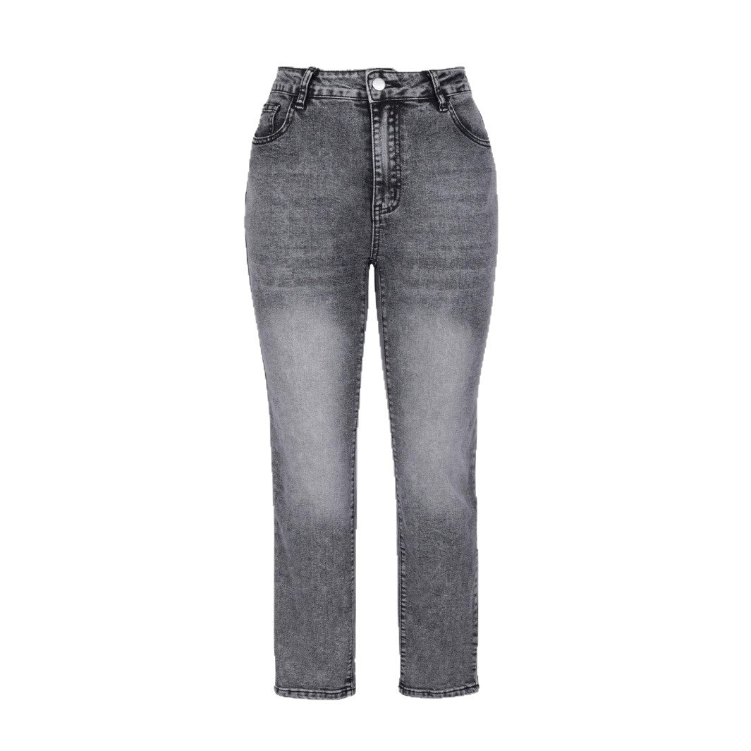 Damen High-Waist Jeans im lässigen Boyfriend-Stil Stalluxe