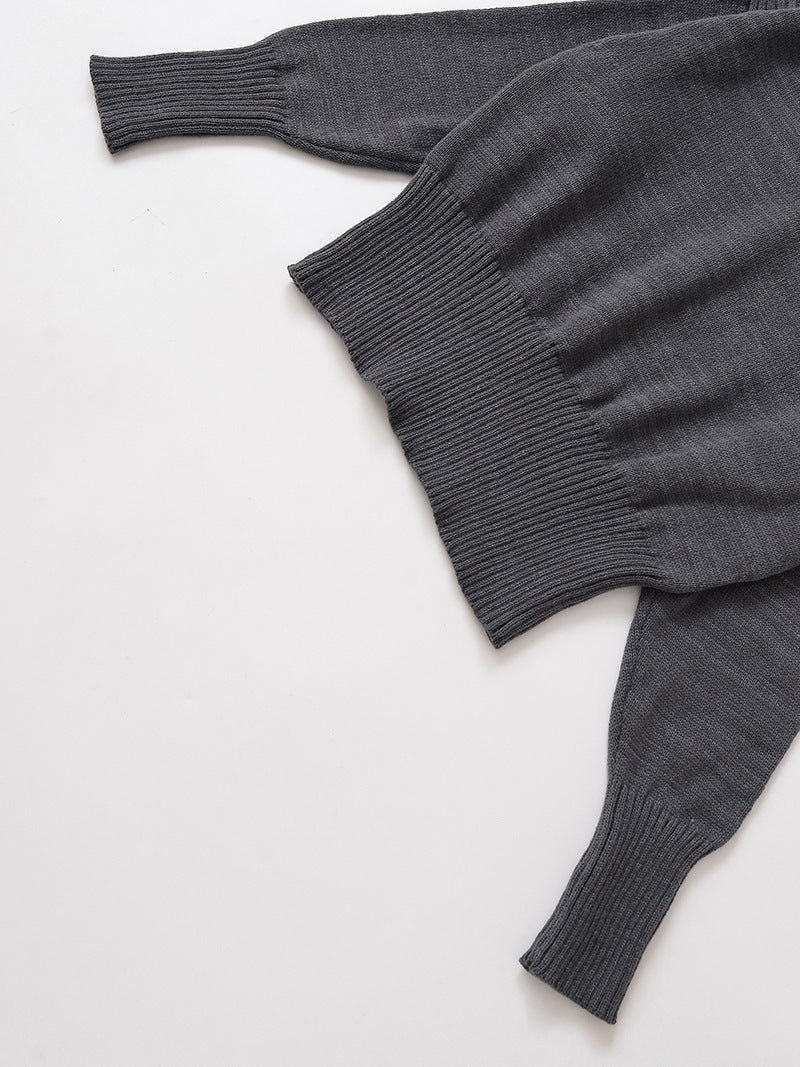 Damen lässiger Oversize-Pullover aus weichem Strickmaterial Stalluxe