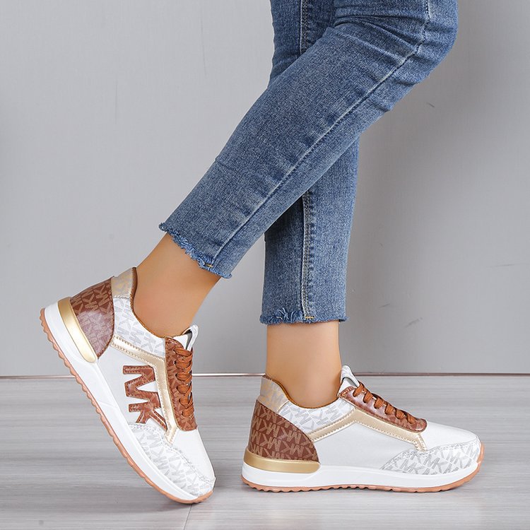 Damen Sportliche Sneakers mit modischen Akzenten und atmungsaktiver Oberfläche Stalluxe