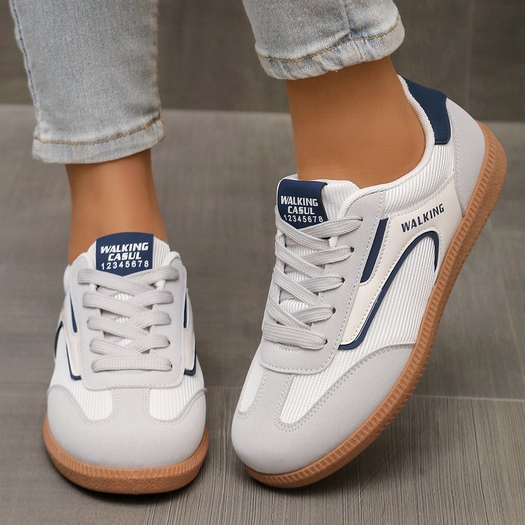 Damen Sportliche Sneaker mit atmungsaktiver Mesh-Oberfläche und rutschfester Sohle Stalluxe