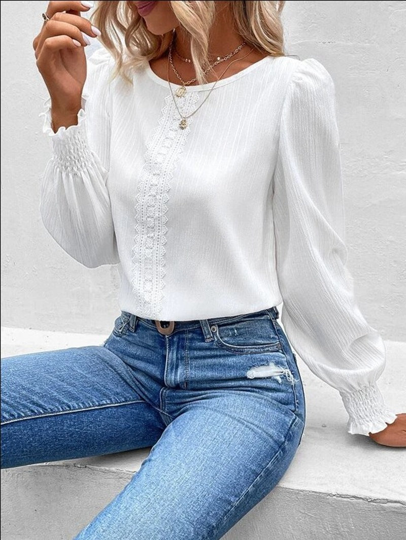 Damen Elegantes und luftiges Blusenshirt Stalluxe