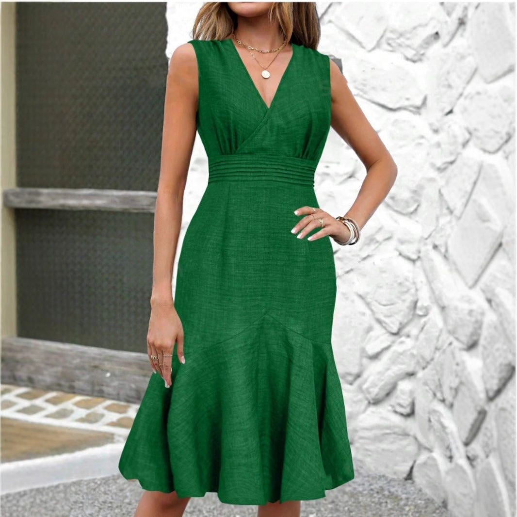 Damen A-Linien Abendkleid Stalluxe