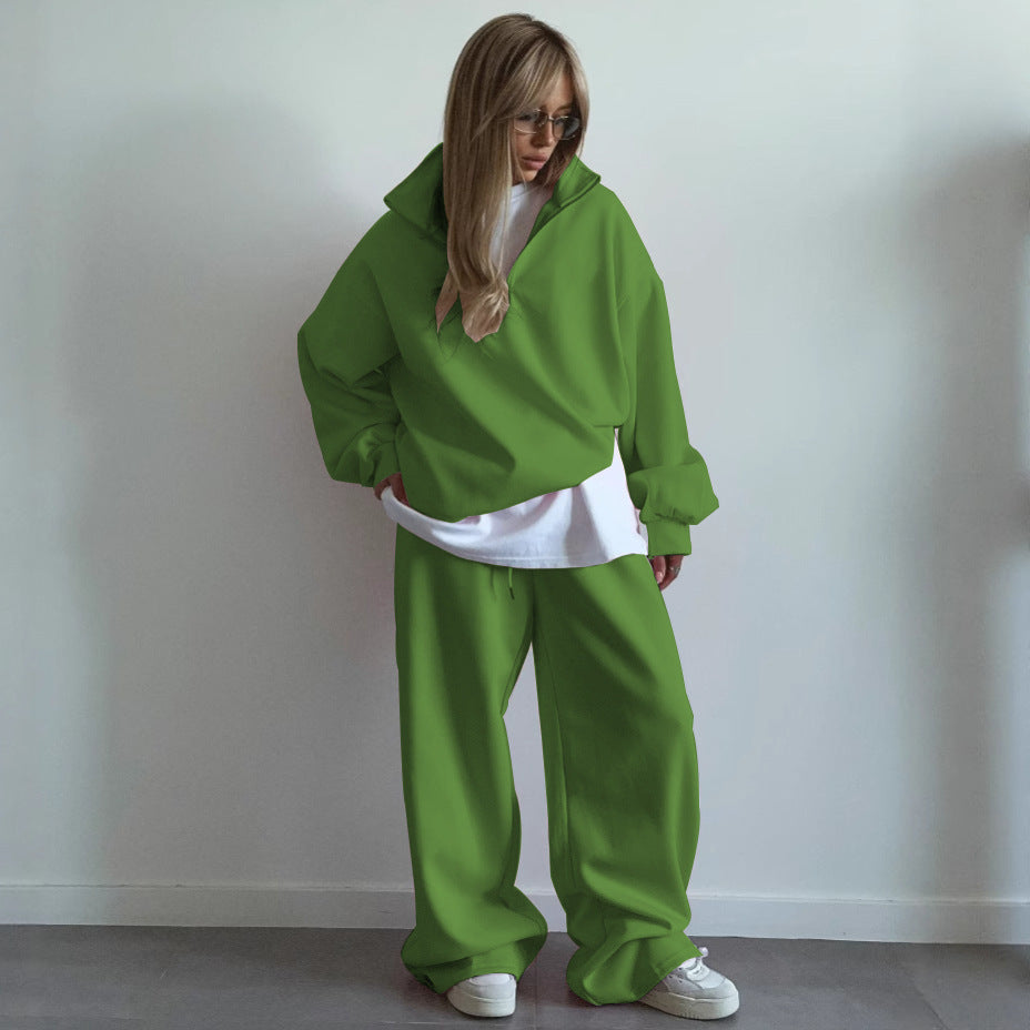 Damen lässiger Hoodie und Jogginghose Stalluxe