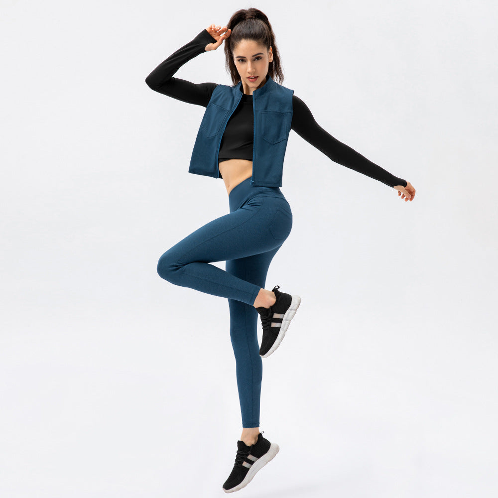 Damen Sportliche Weste mit Funktionalität und modischem Schnitt Stalluxe