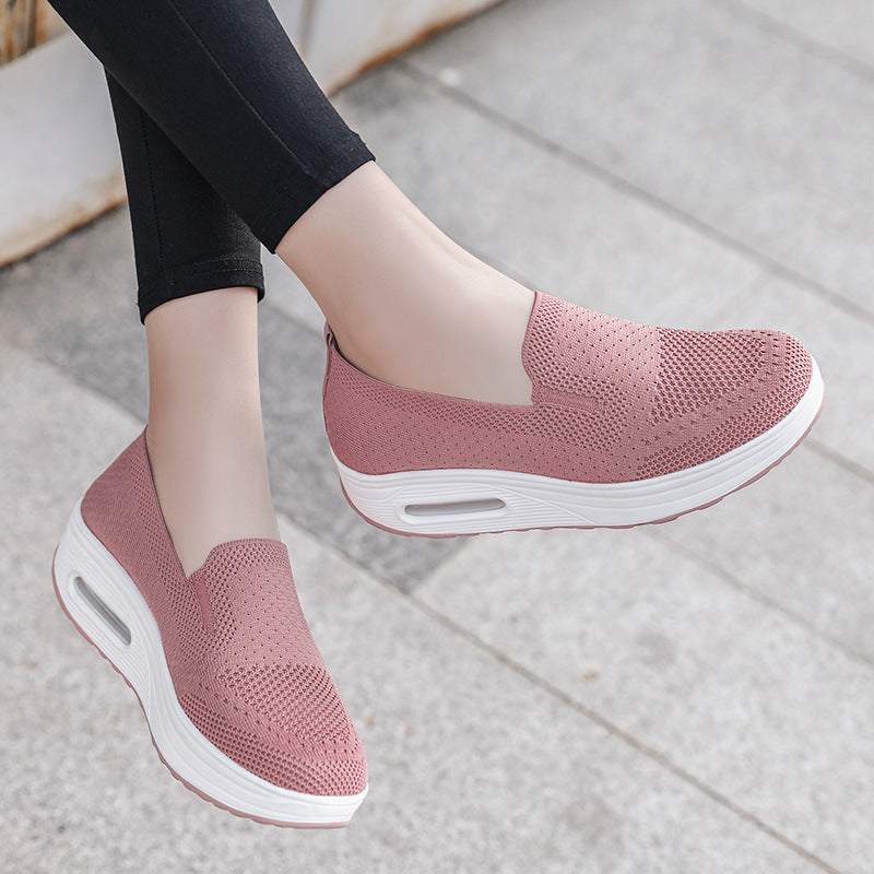 Damen Komfortable Slip-On Sneakers mit innovativer Dämpfungstechnologie Stalluxe