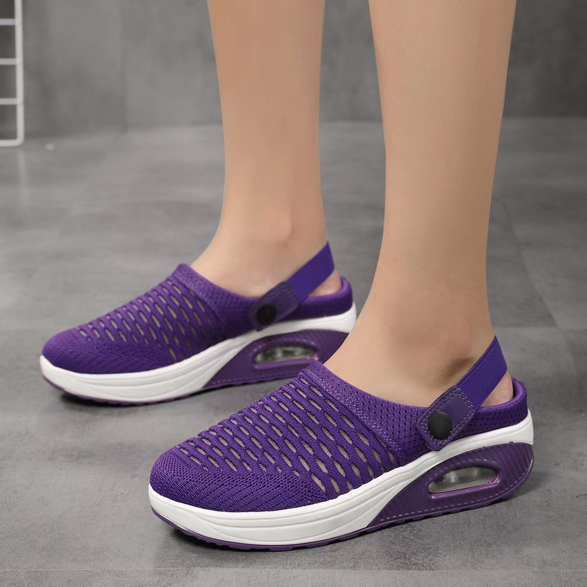 Damen Atmungsaktive Clogs mit flexibler Sohle und weichem Tragegefühl Stalluxe