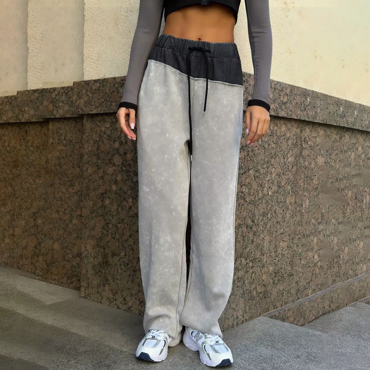Damen Bequeme Freizeithose mit elastischem Bund und trendigem Design Stalluxe