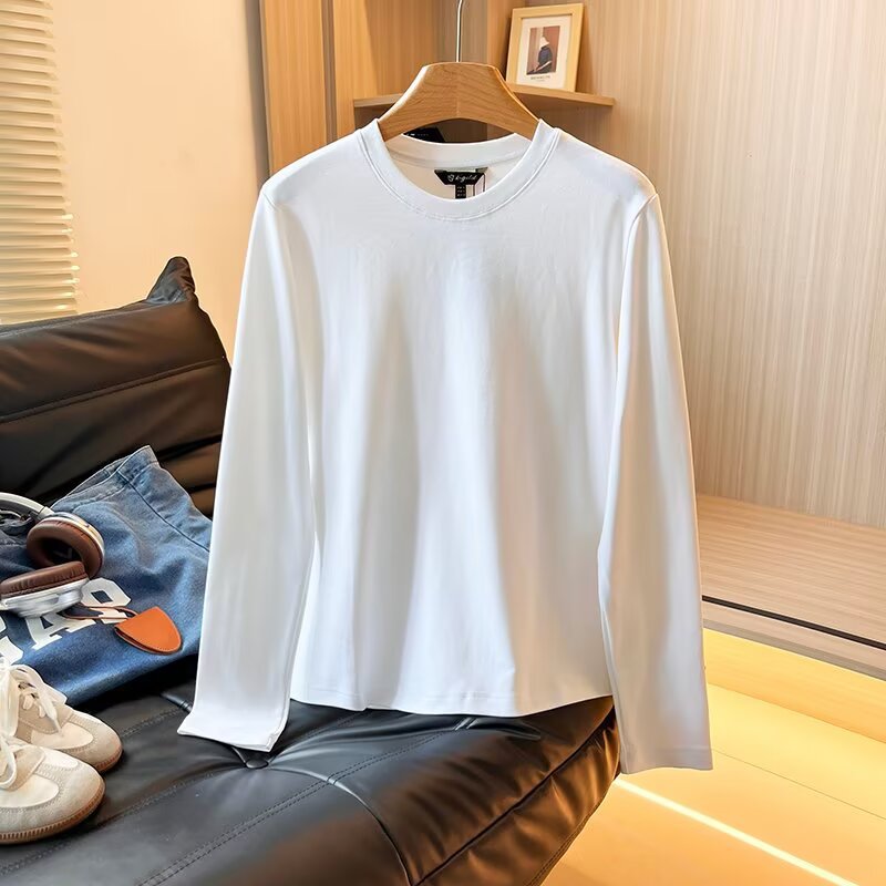 Damen Langarmshirt aus atmungsaktivem Baumwollmix mit modernem Schnitt Stalluxe